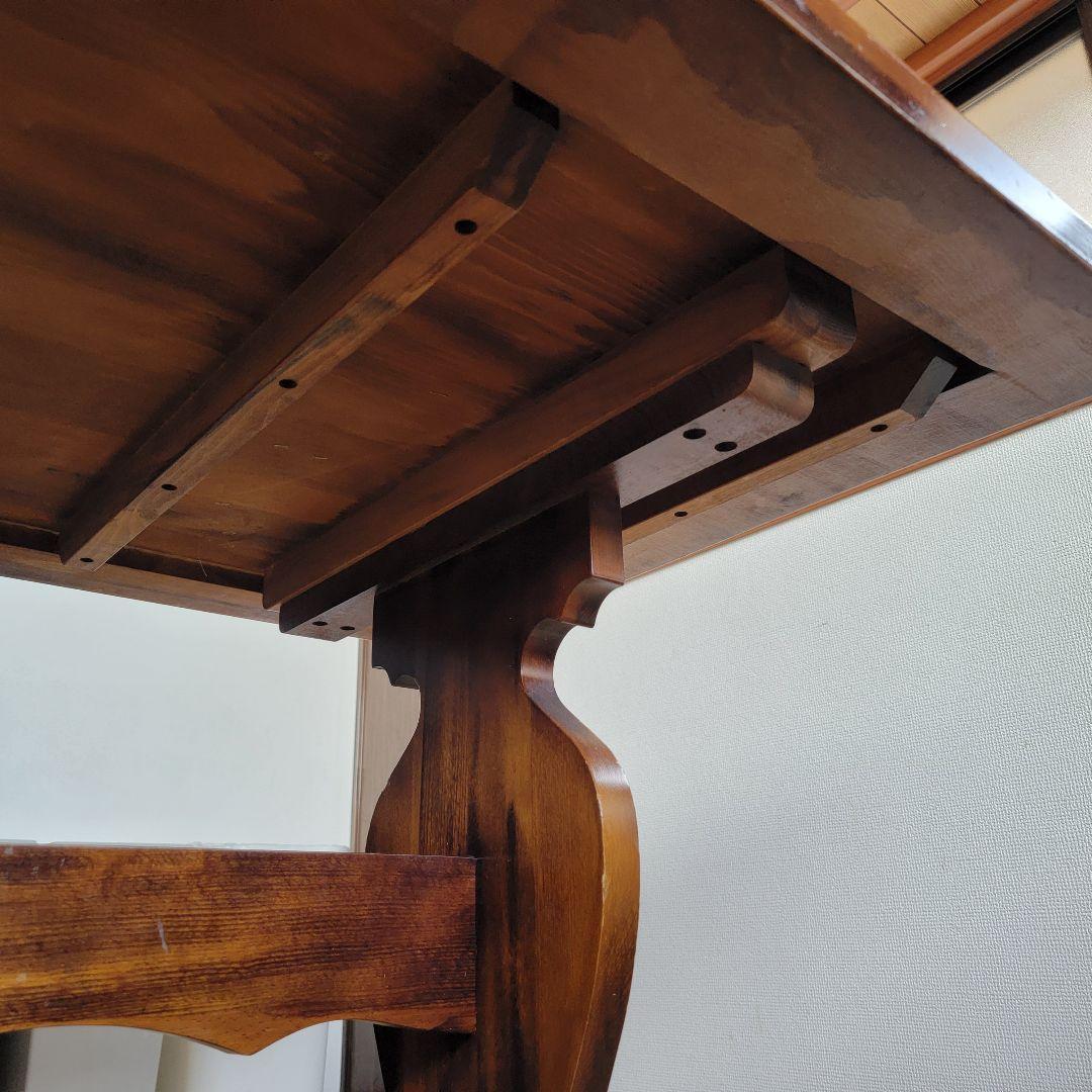 カリモク　ダイニングテーブルセット　椅子3脚