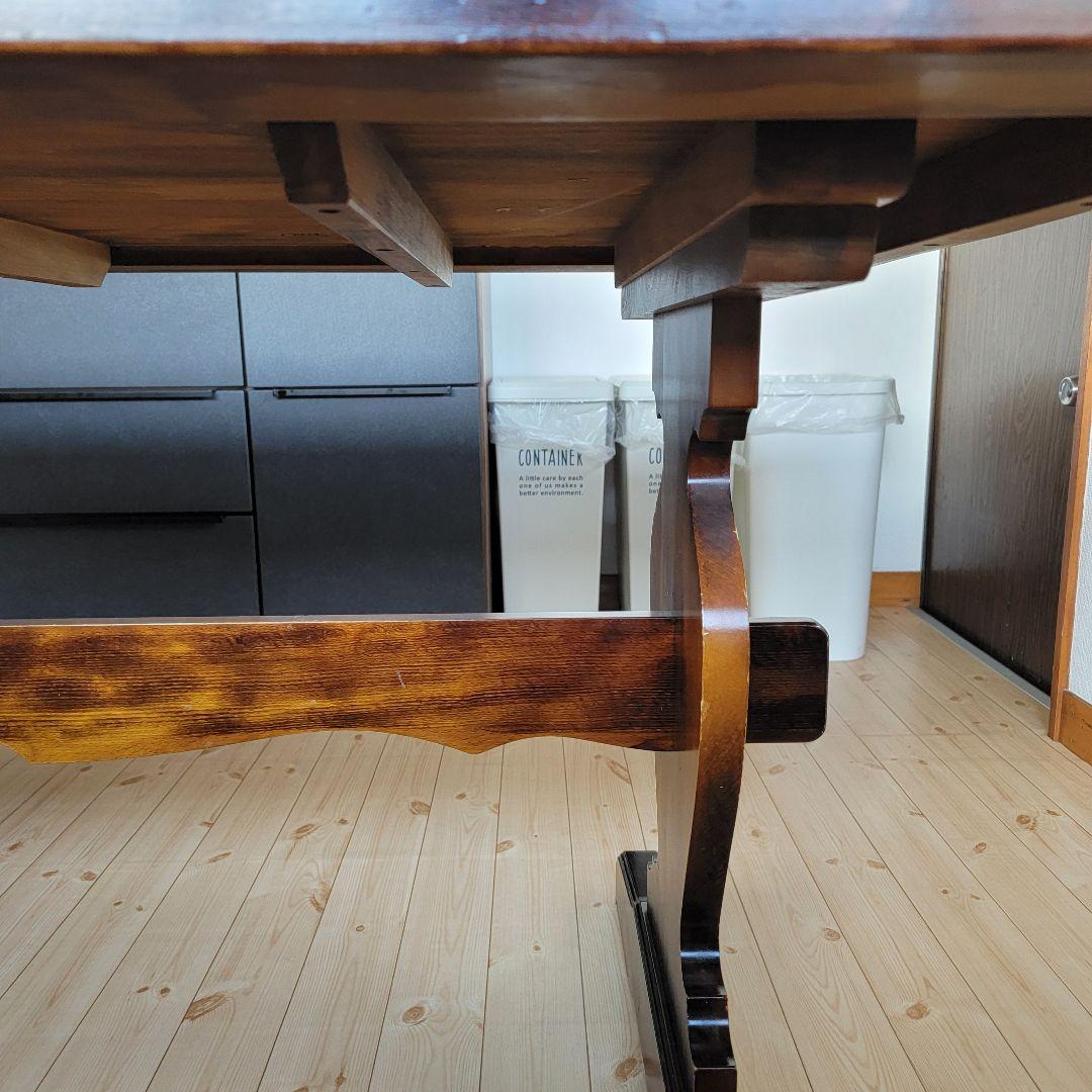 カリモク　ダイニングテーブルセット　椅子3脚