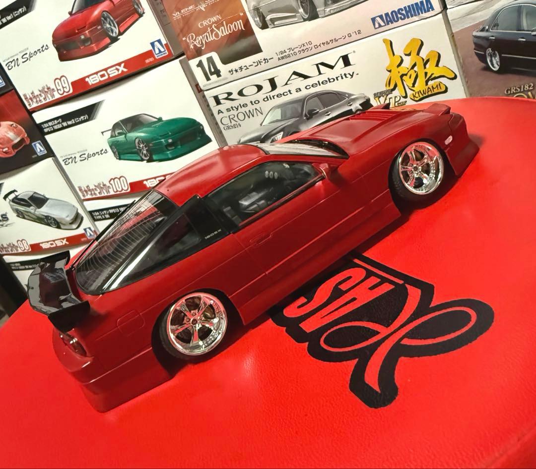 アオシマ BNスポーツ 180SX NOS搭載車