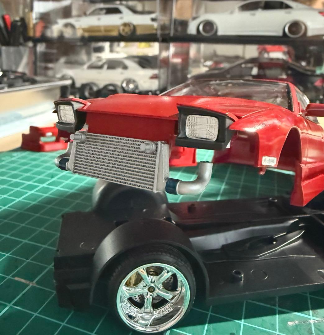 アオシマ BNスポーツ 180SX NOS搭載車