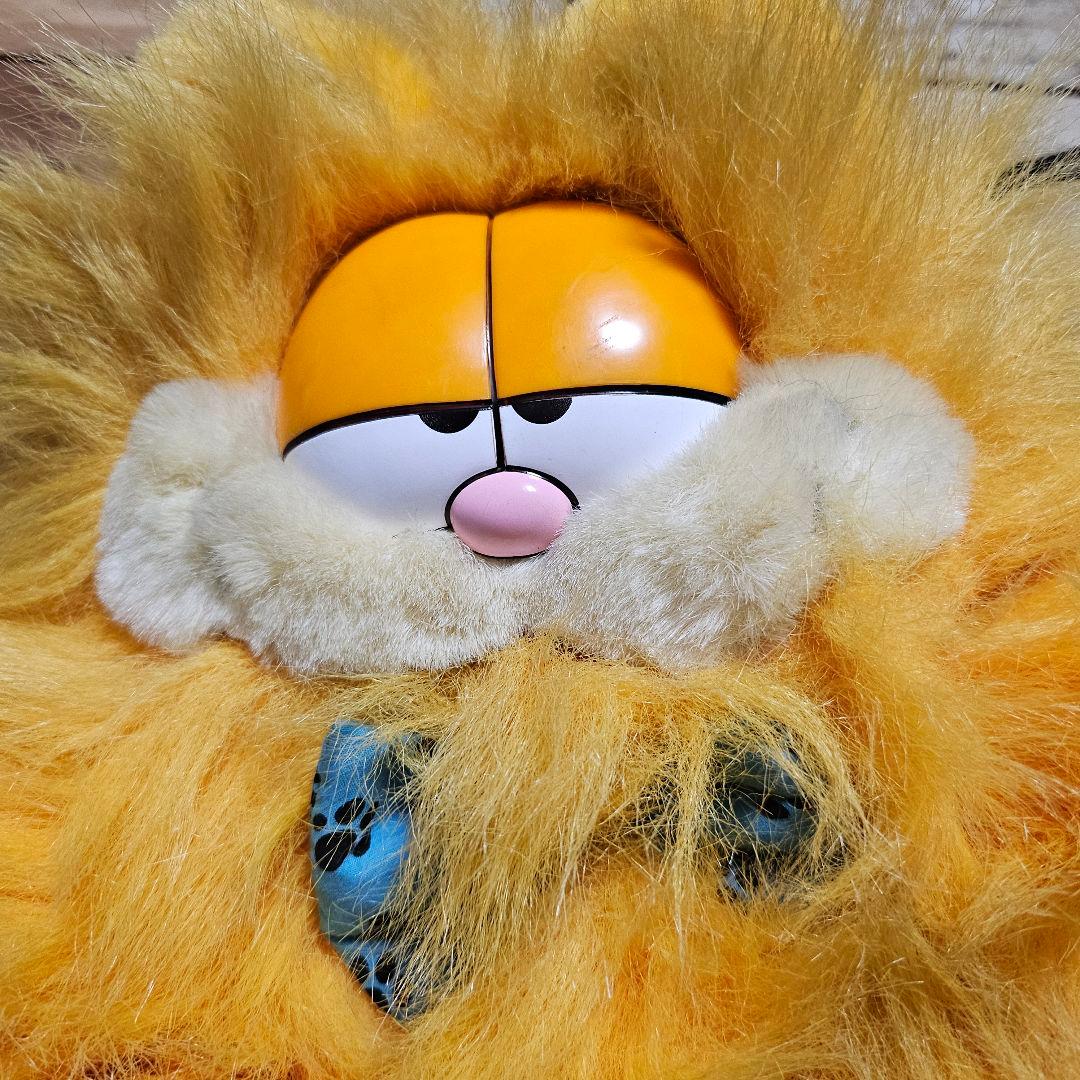 70年代　ガーフィールド　毛むくじゃら　ぬいぐるみ ヴィンテージ レトロ 希少