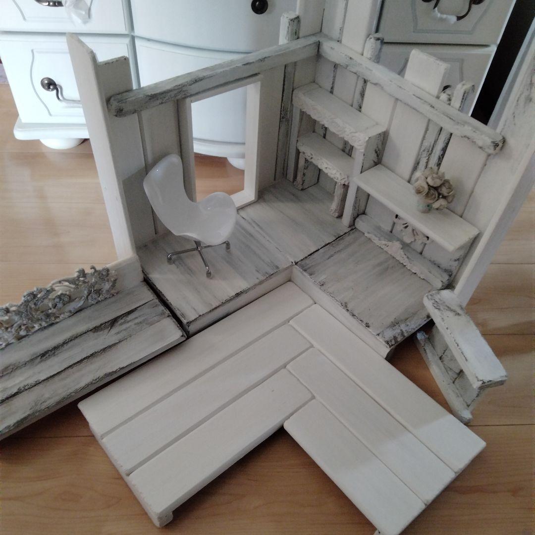 作家さん シャビーシック アンティーク ロココ ヨーロピアン ドールハウスセット