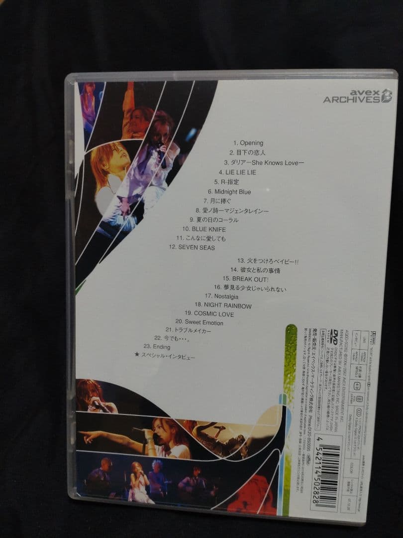 相川七瀬 Live Emotion 999 他　DVD 4枚まとめ売り