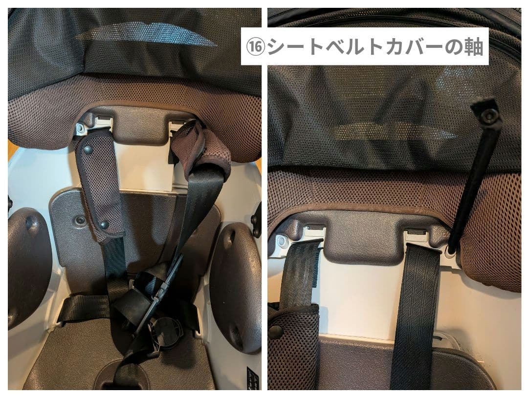 Panasonic 自転車用チャイルドシート＋レインカバー BE-FFD031