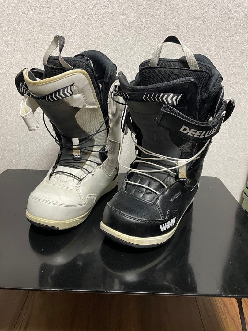 DEELUXE ID WOW 18-19 25.5cm サイン入り 白 黒