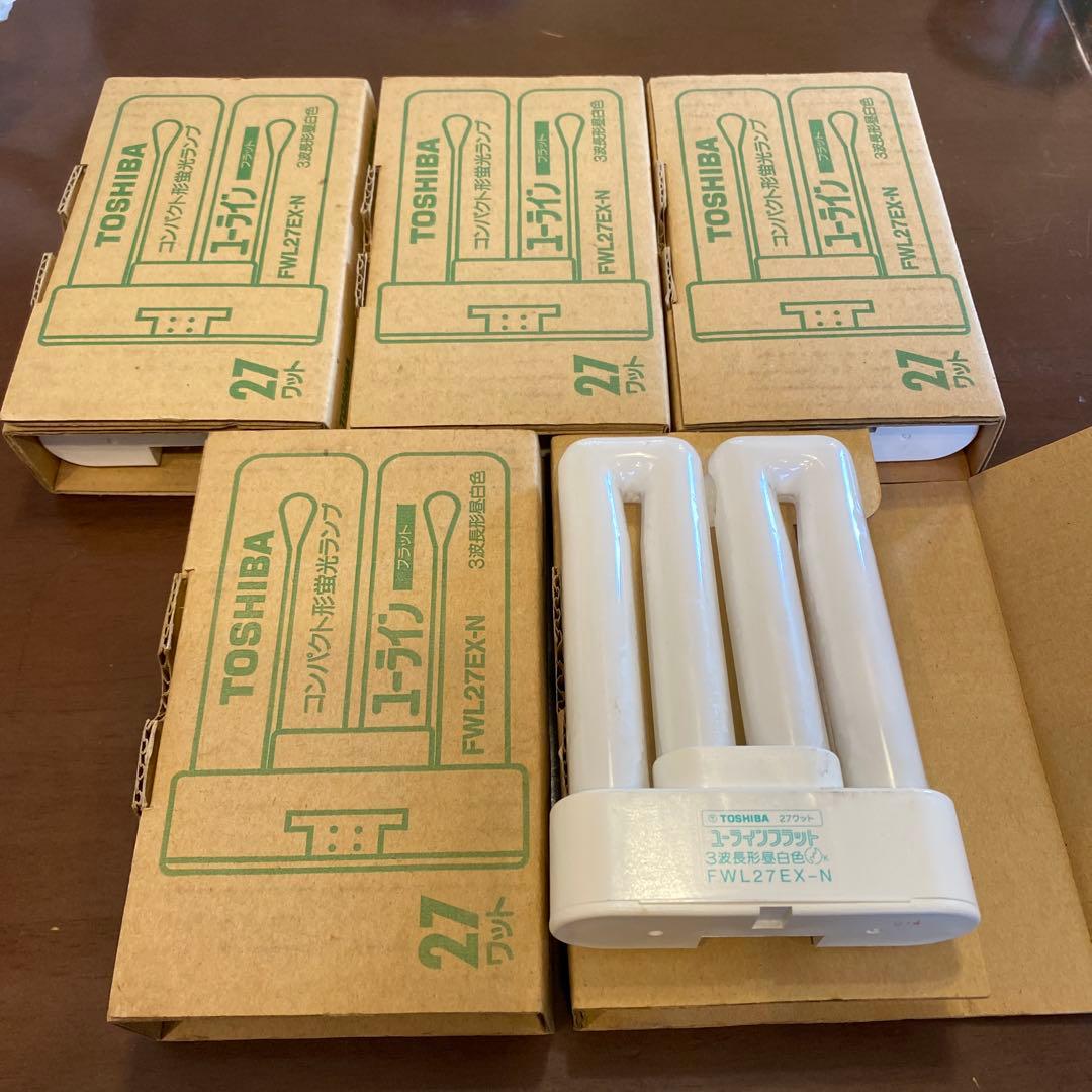 東芝　ユーライン 蛍光灯 FWL27EX-N 5本セット　未使用