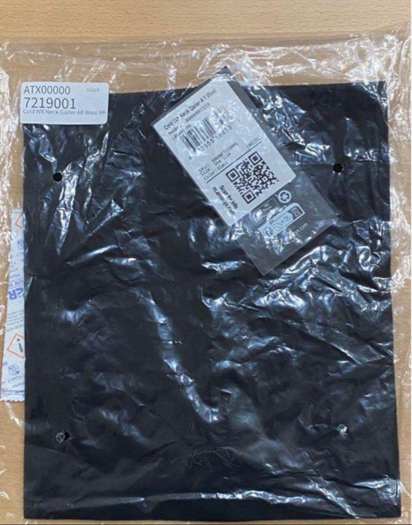 最後　アークテリクス リーフCOLD WX NECKGAITER AR WOOL