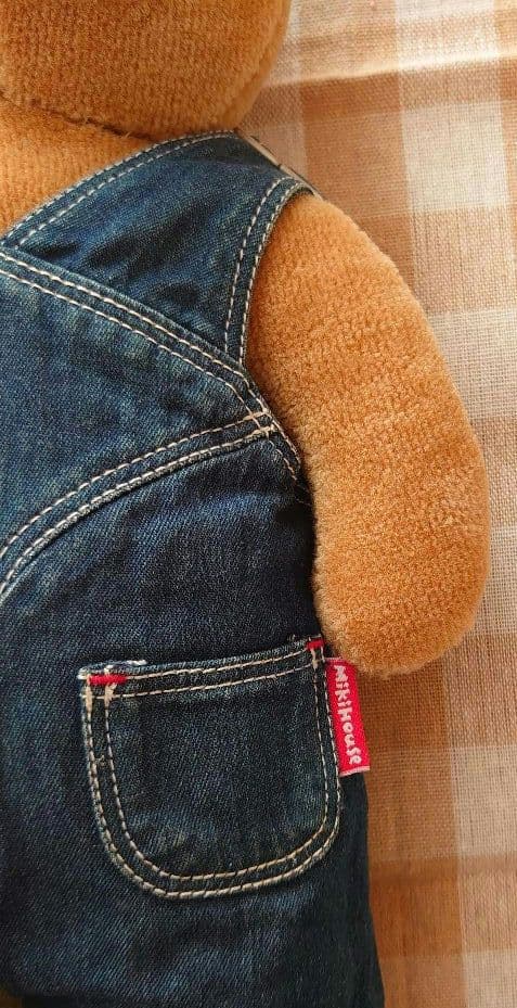 ☆超希少☆【ミキハウス】ホットビスケッツ ビーンズくん ぬいぐるみ 平成レトロ