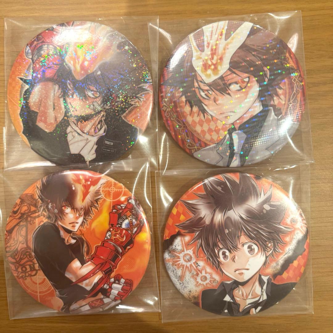 家庭教師ヒットマンREBORN 沢田綱吉 缶バッジ