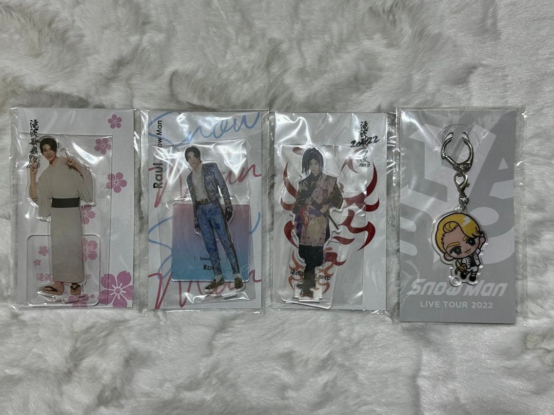 MAN スノーマン ラウール アクリルスタンド キーホルダー セット