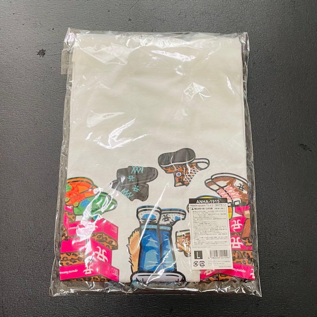 ☆おまけつき☆新品未使用 浜崎あゆみ Hooodie ayupan Tシャツ L