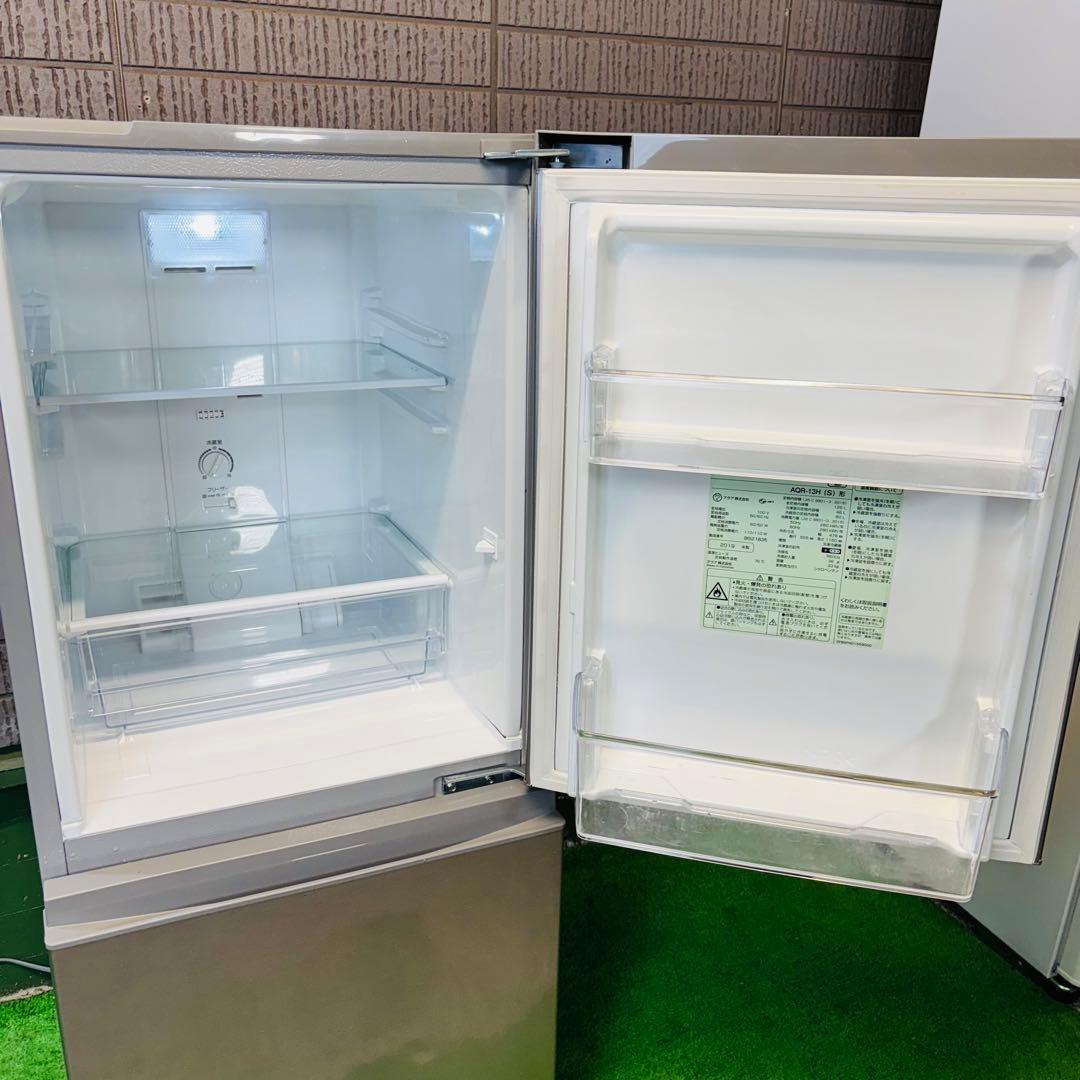 AQUA 126L 冷蔵庫 一人暮らし 耐熱天板 19年製【地域限定配送無料】