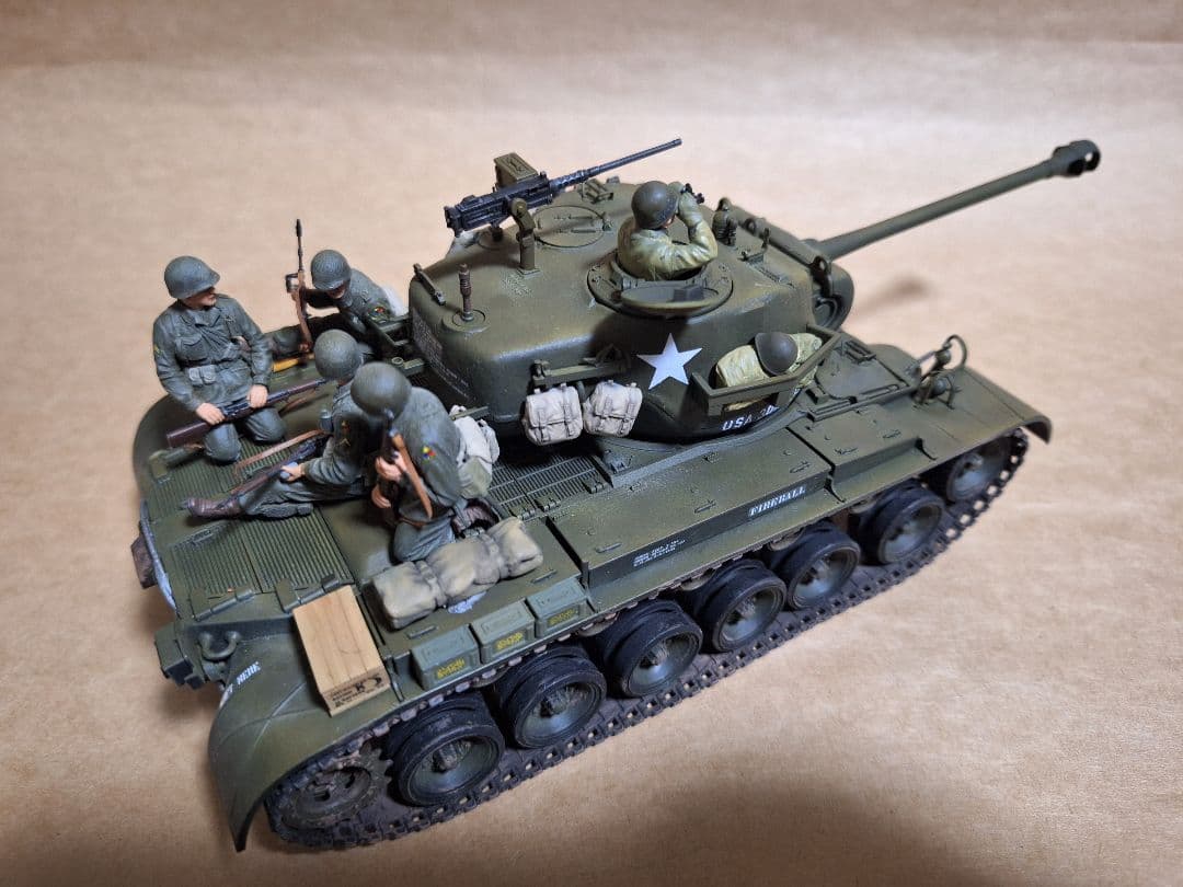 アメリカ戦車 M26 パーシング 1/35
