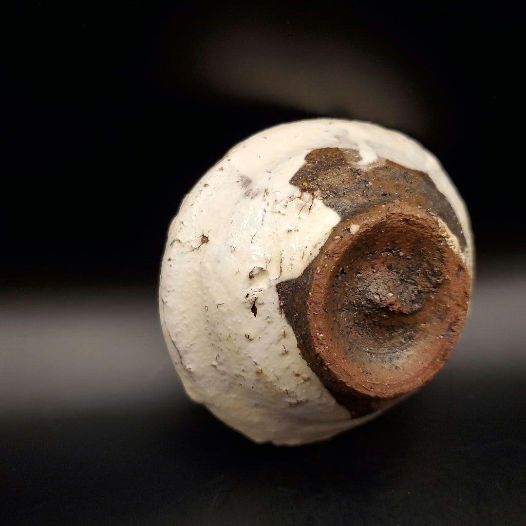 辻村史朗　粉吹ぐい呑　盃　粉引