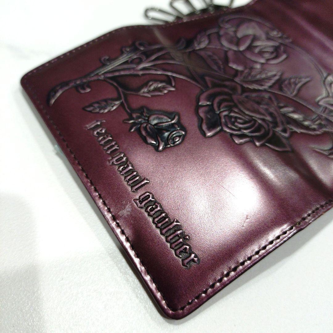 ジャンポールゴルチェJeanPaulGAULTIER　ニューローズ柄キーケース