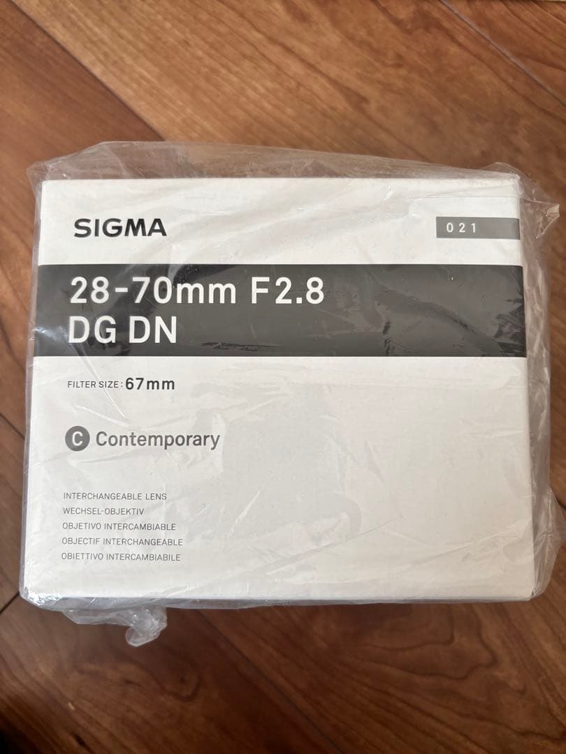 【新品】シグマ SIGMA 28-70mm F2.8 DG DN Eマウント