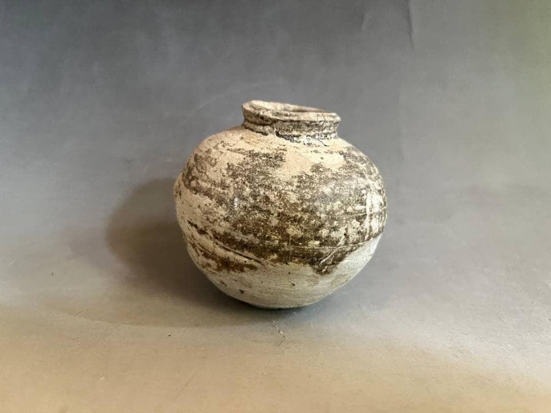 壷■小壺 土器 須恵器 発掘品 古壺 時代物 一輪挿し オブジェ 水滴 骨董■