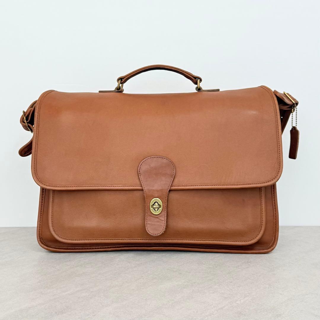 バッグ Vintage Coach Metropolitan Brief Bag