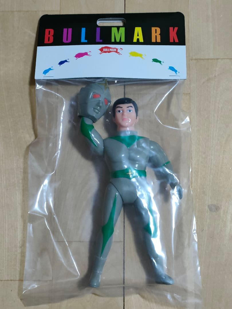 【新品 未使用】ブルマァク ソフビ マスク取れミラーマン