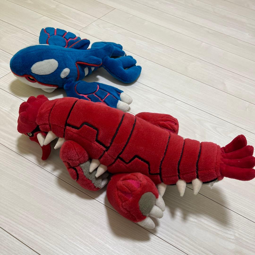 メルカリ唯一のセット販売！TOMY グラードンとカイオウガ2体セット
