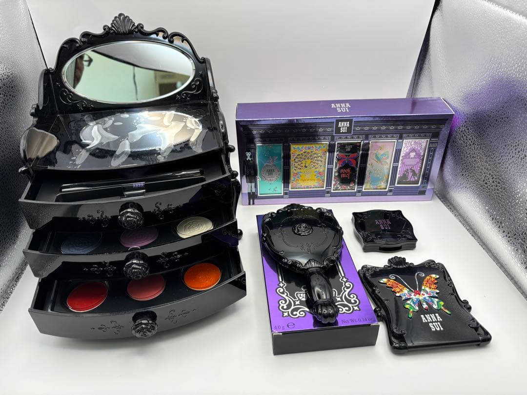 未使用】 ANNA SUI アナスイ ミニドレッサー ハンドミラー 等 セット