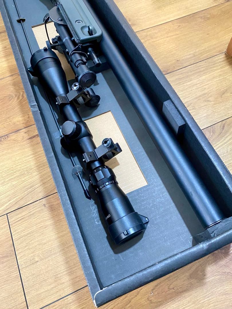 東京マルイ　L96 AWS ボルトアクション　O.Dストック　スコープ付