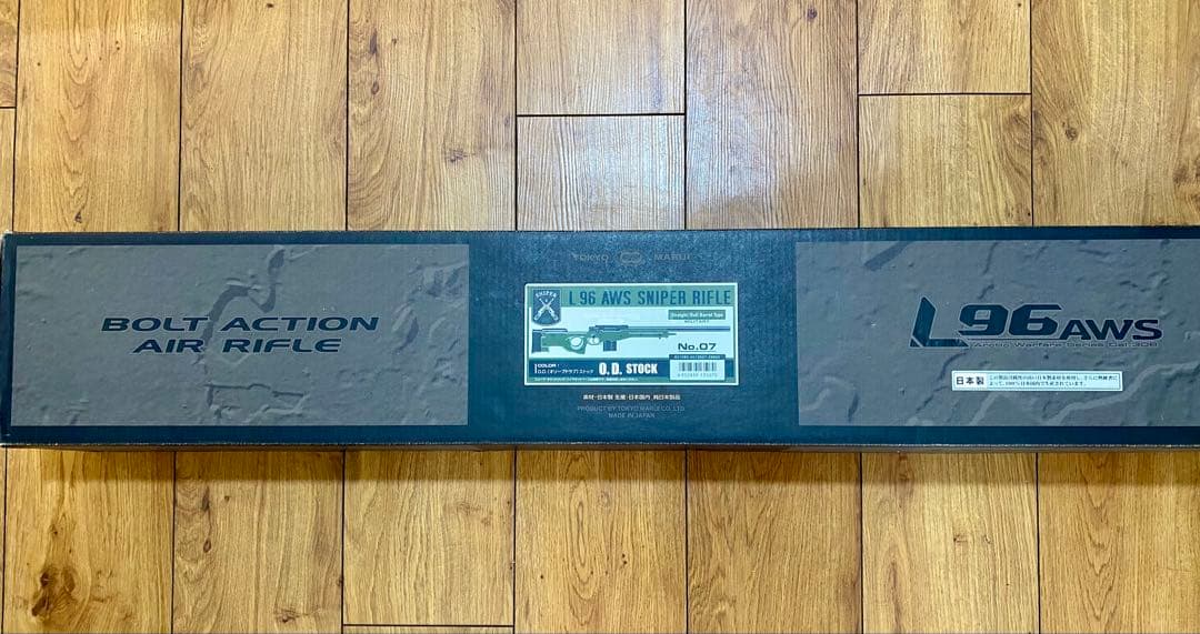 東京マルイ　L96 AWS ボルトアクション　O.Dストック　スコープ付