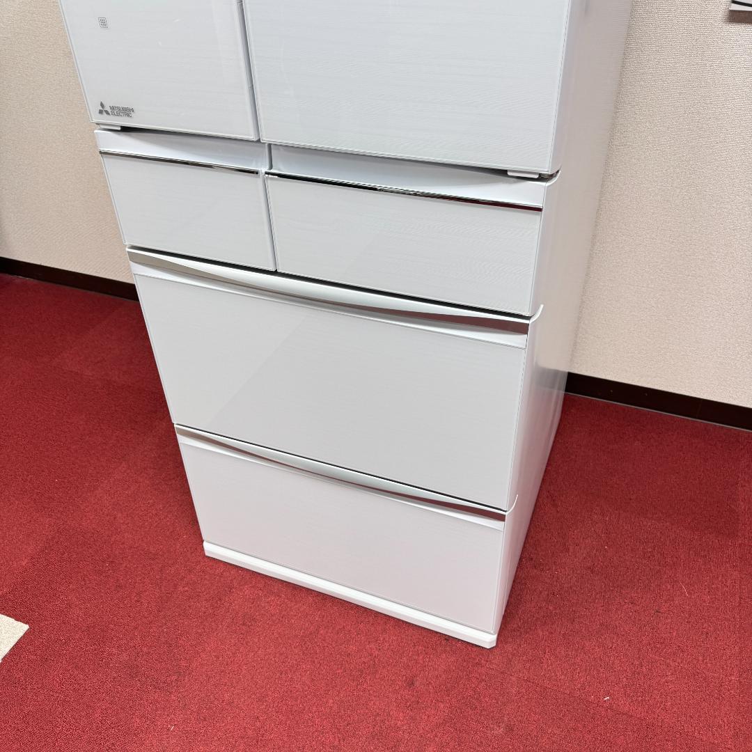 東京23区送料無料　超美品三菱2020年製　6ドア冷蔵庫572L　洗浄/除菌済み