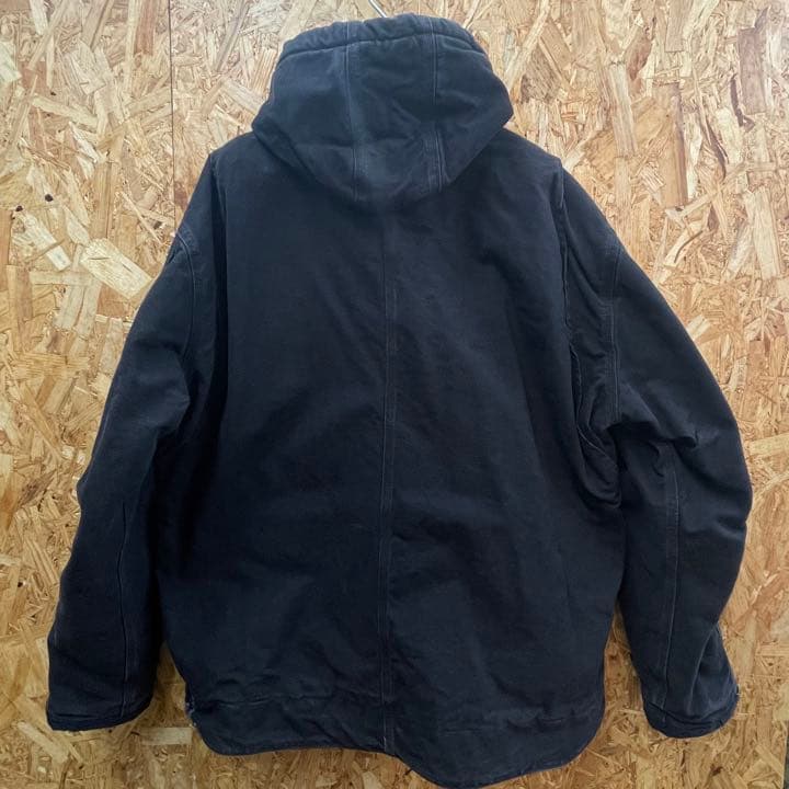 カーハート　バートレットジャケット　皮タグ　インナーボア　古着