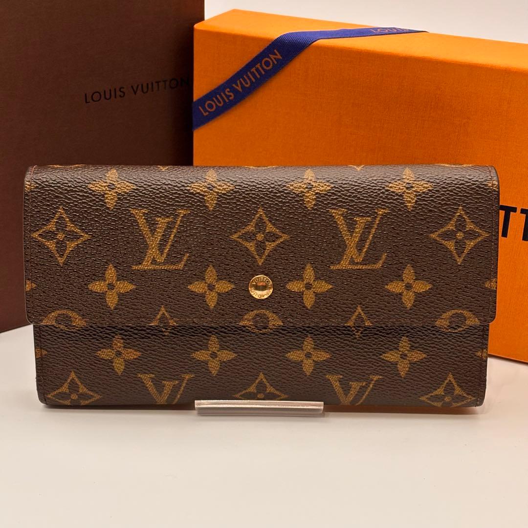 【鑑定済み】ルイヴィトン✨モノグラム✨ポルトフォイユ インターナショナル 長財布