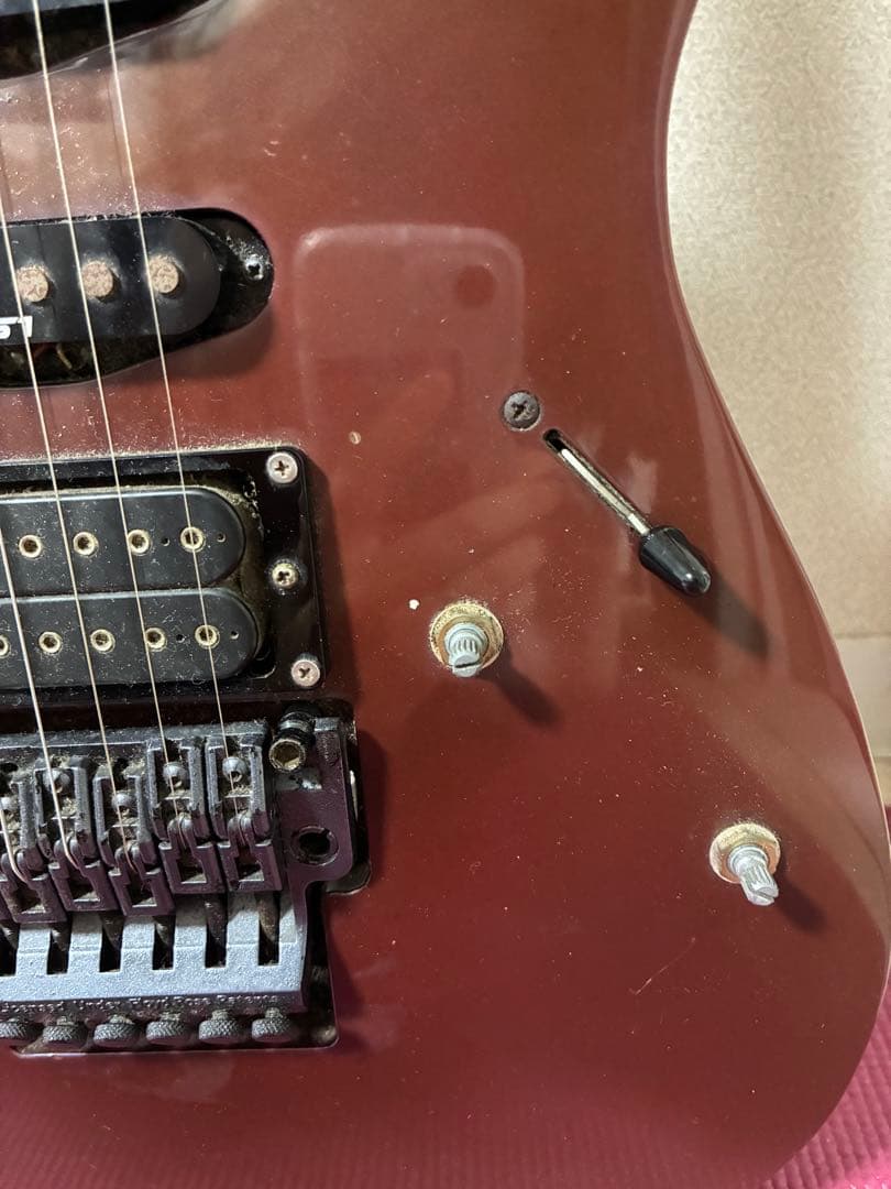 90年製 Ibanez RG560 PN Purple Neon エレキギター