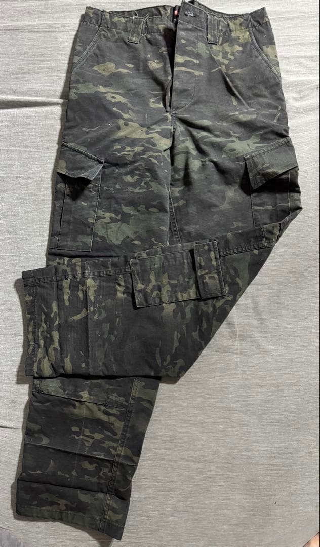 TRU-SPEC MULTICAM BLACK 迷彩パンツ