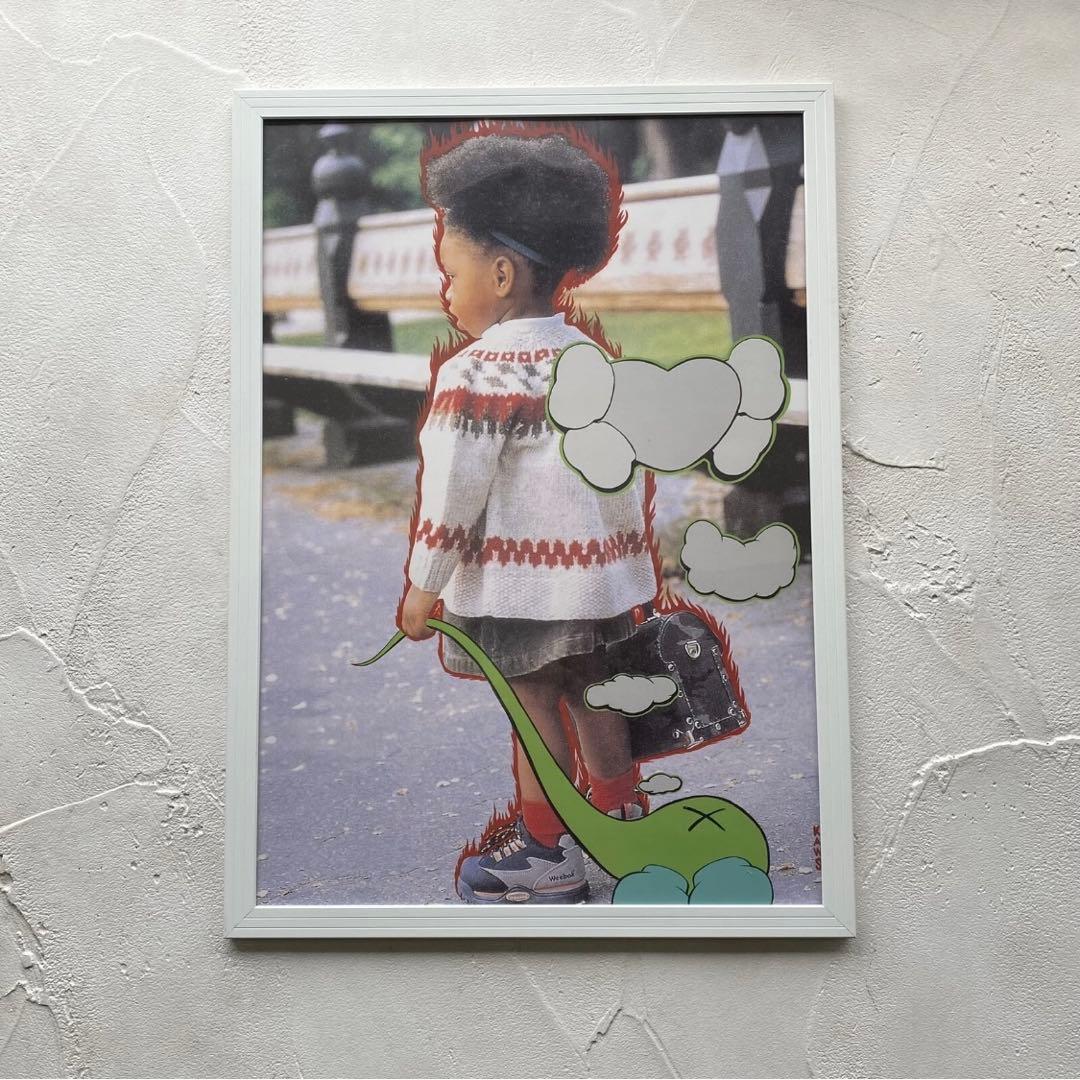 UNDERCOVER KAWS 2000SS 東京コレクション 額装ポスター ①