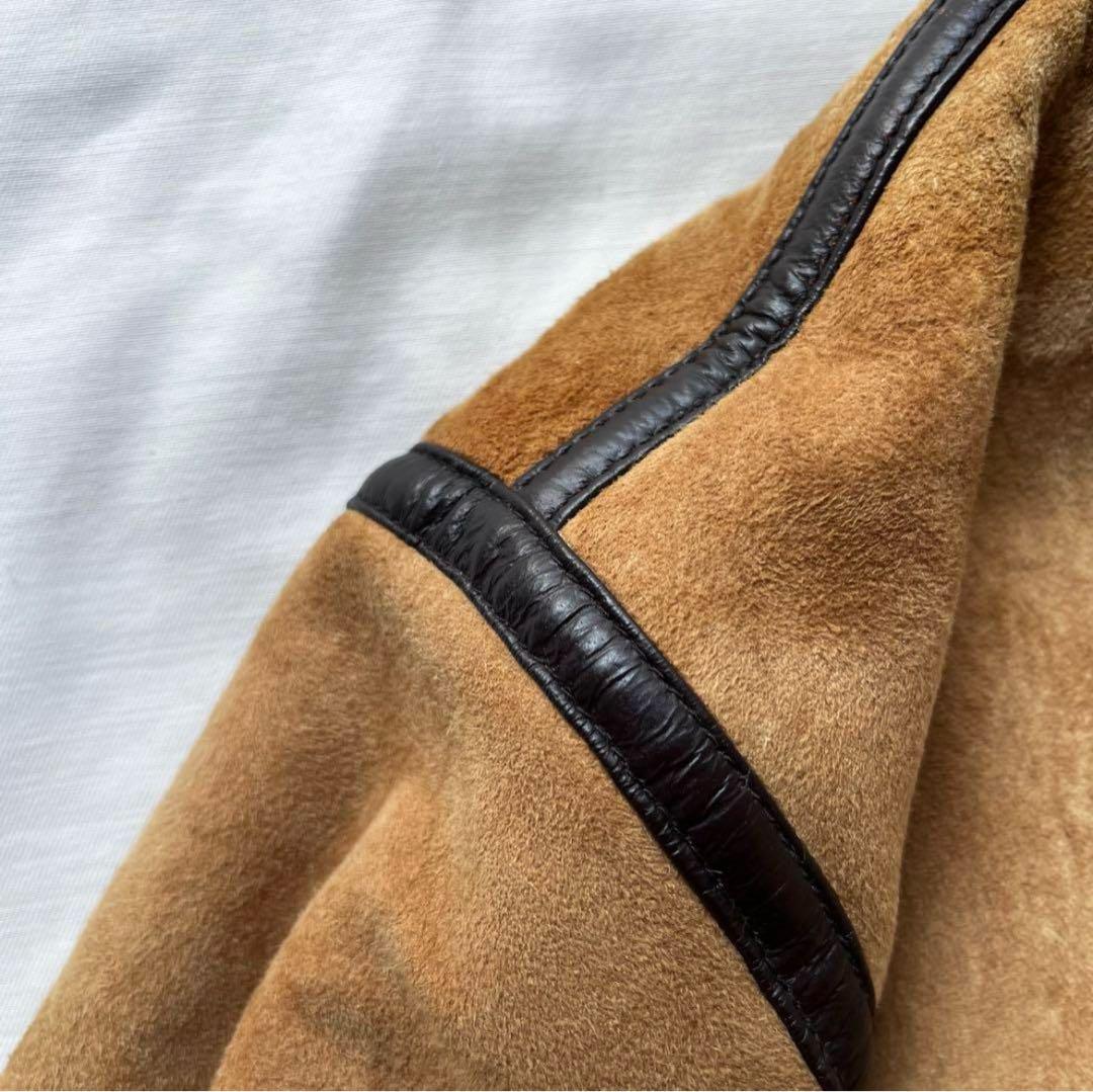 phat farm ファットファーム　ムートンジャケット　b-3 レザー　レア