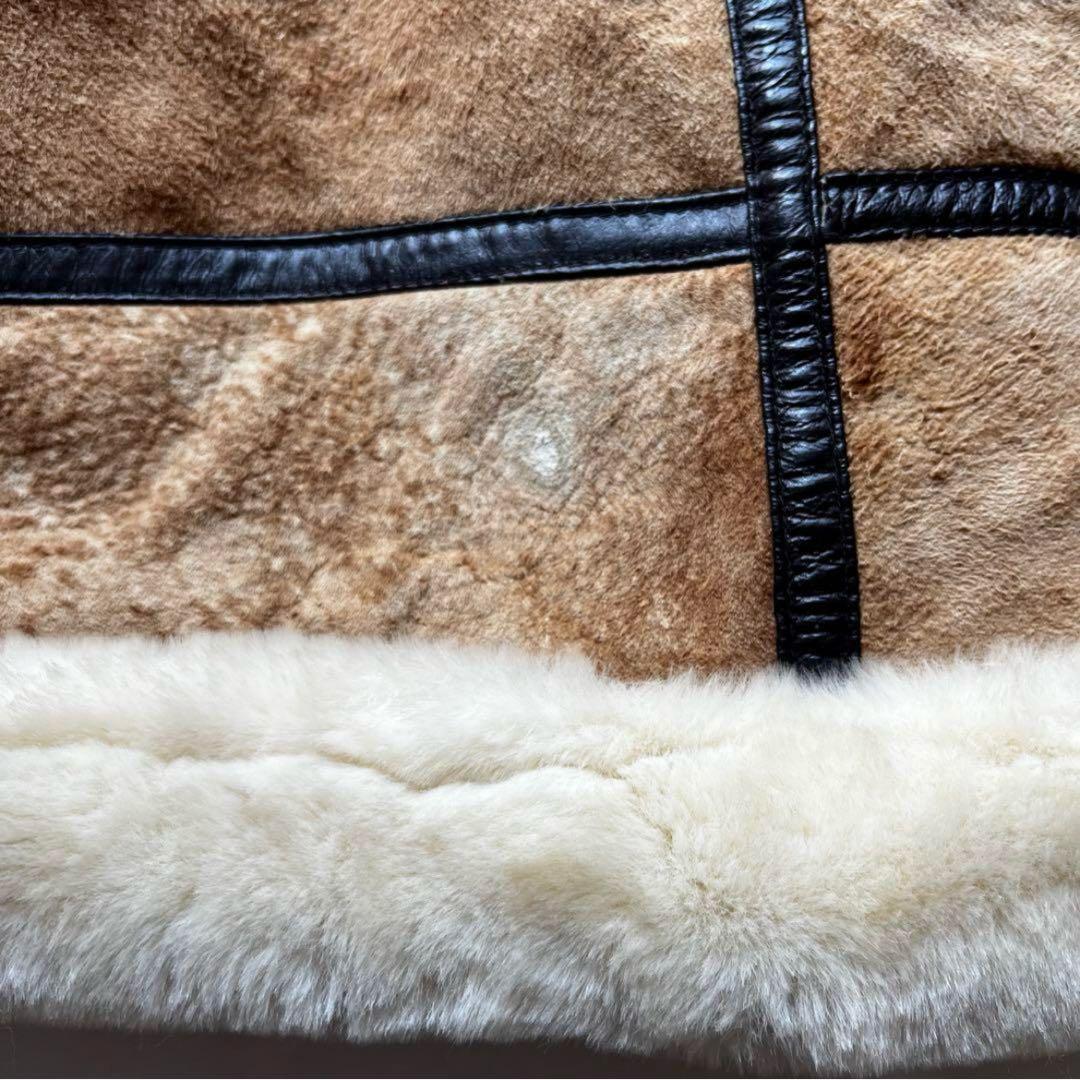 phat farm ファットファーム　ムートンジャケット　b-3 レザー　レア