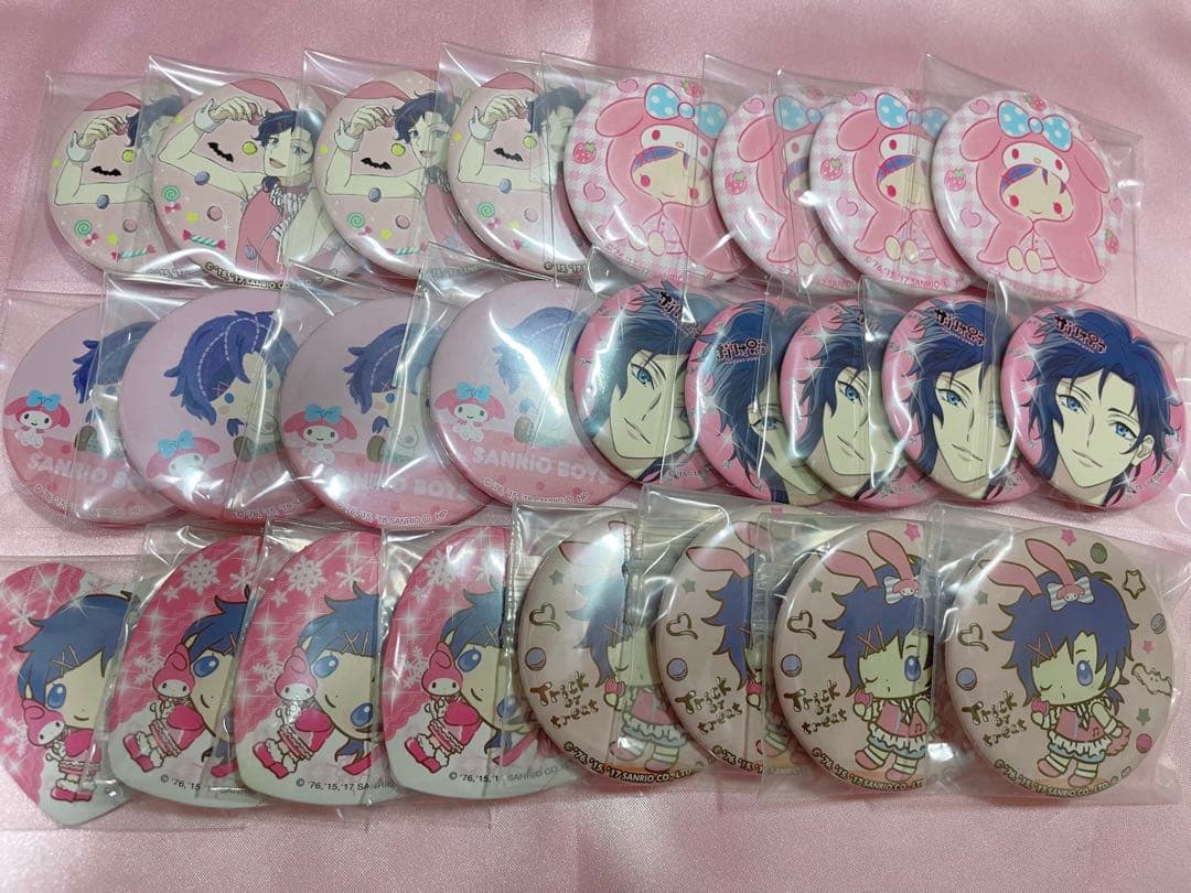 サンリオ男子 水野祐 缶バッジ