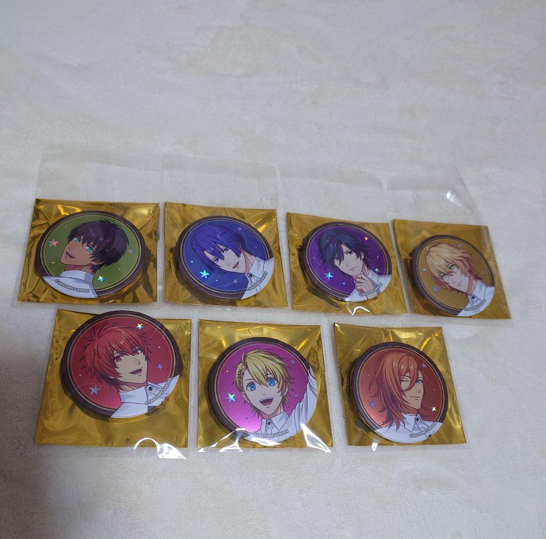 うたプリ スイパラ 缶バッジ　ライエモ　フルコンプ　コラボ　７個　コンプリート