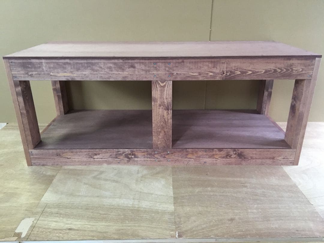 水槽台120×45用　補強柱付