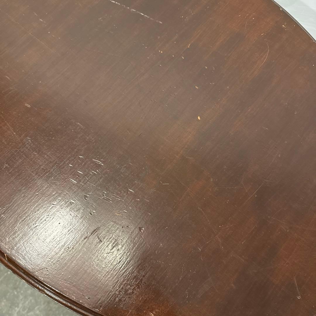 ykヴィンテージ　サイドテーブル　オーバルテーブル