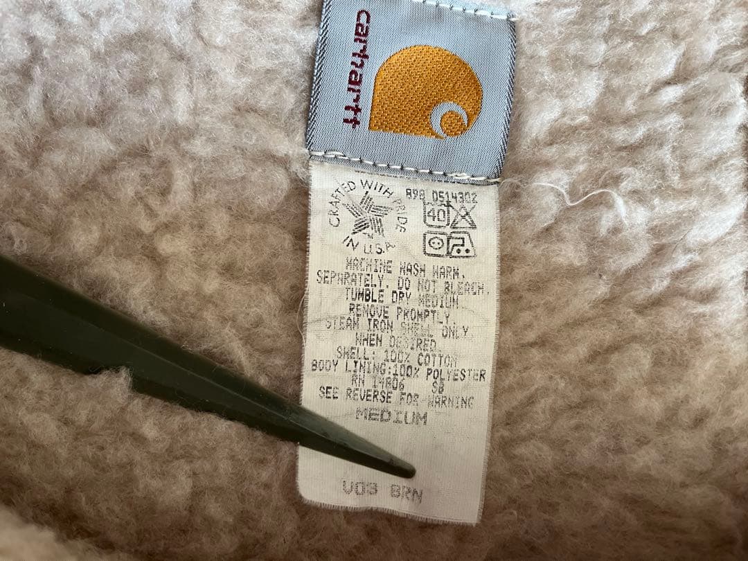 USA 製 carhartt カーハート ダックベスト 極美品