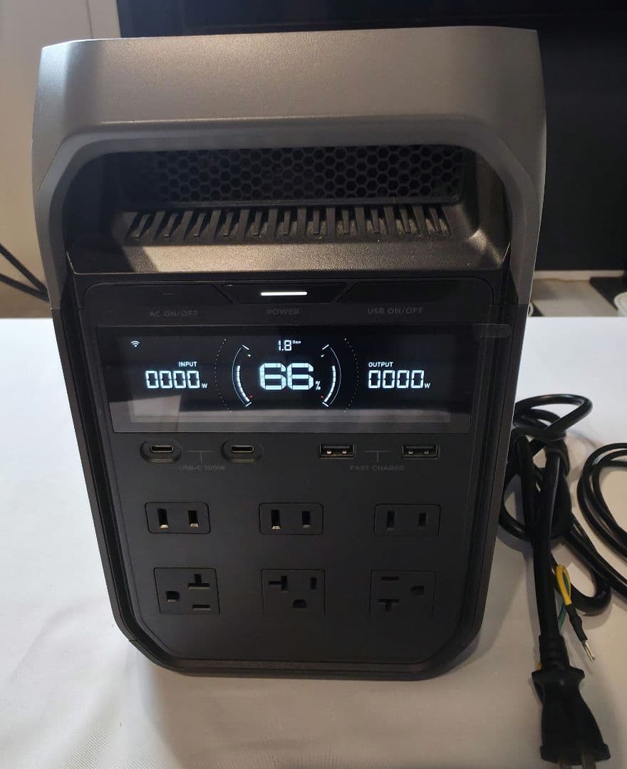 ECOFLOW DELTA3 1024Wh 急速充電 エコフロー