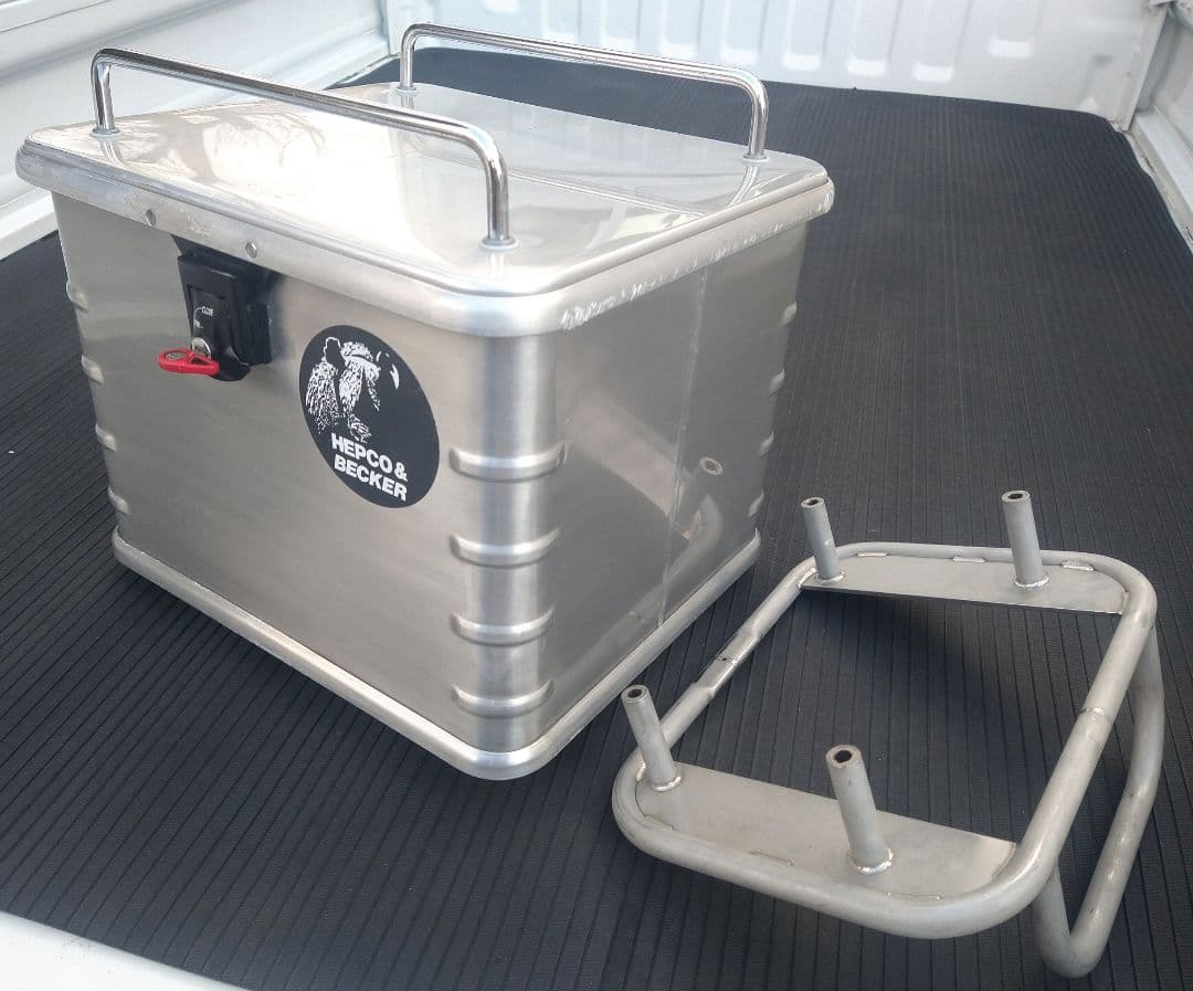 トップケース　ヘプコ＆ベッカー　アルミ　バイク用