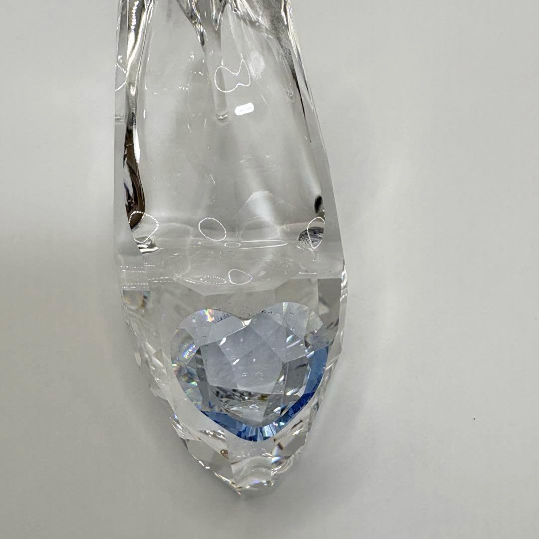 【美品】SWAROVSKI スワロフスキー ガラスの靴 ディズニー コラボ限定品