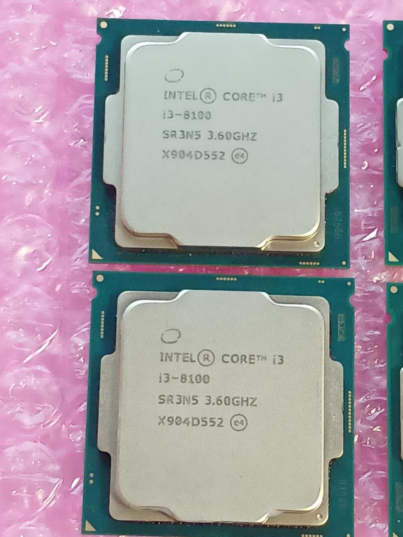1*E様 CPU intel Core i7-4770K　2個/ｉ3-8100