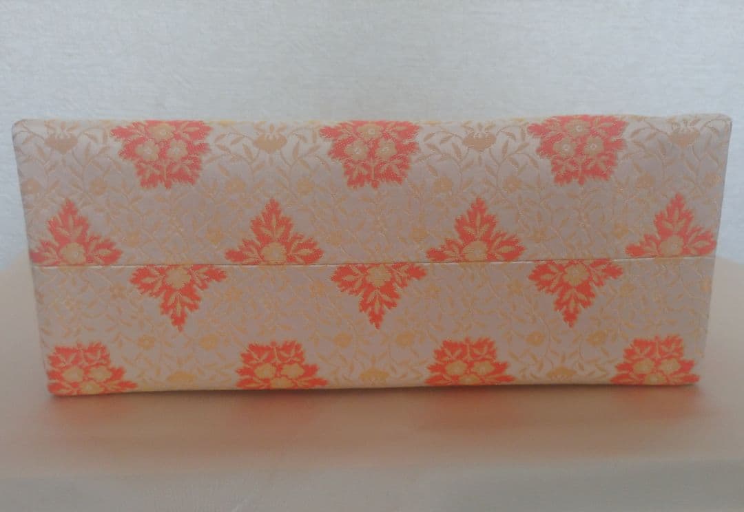 【美品】龍村美術織物 五葉華文 利休バック 和装用バック