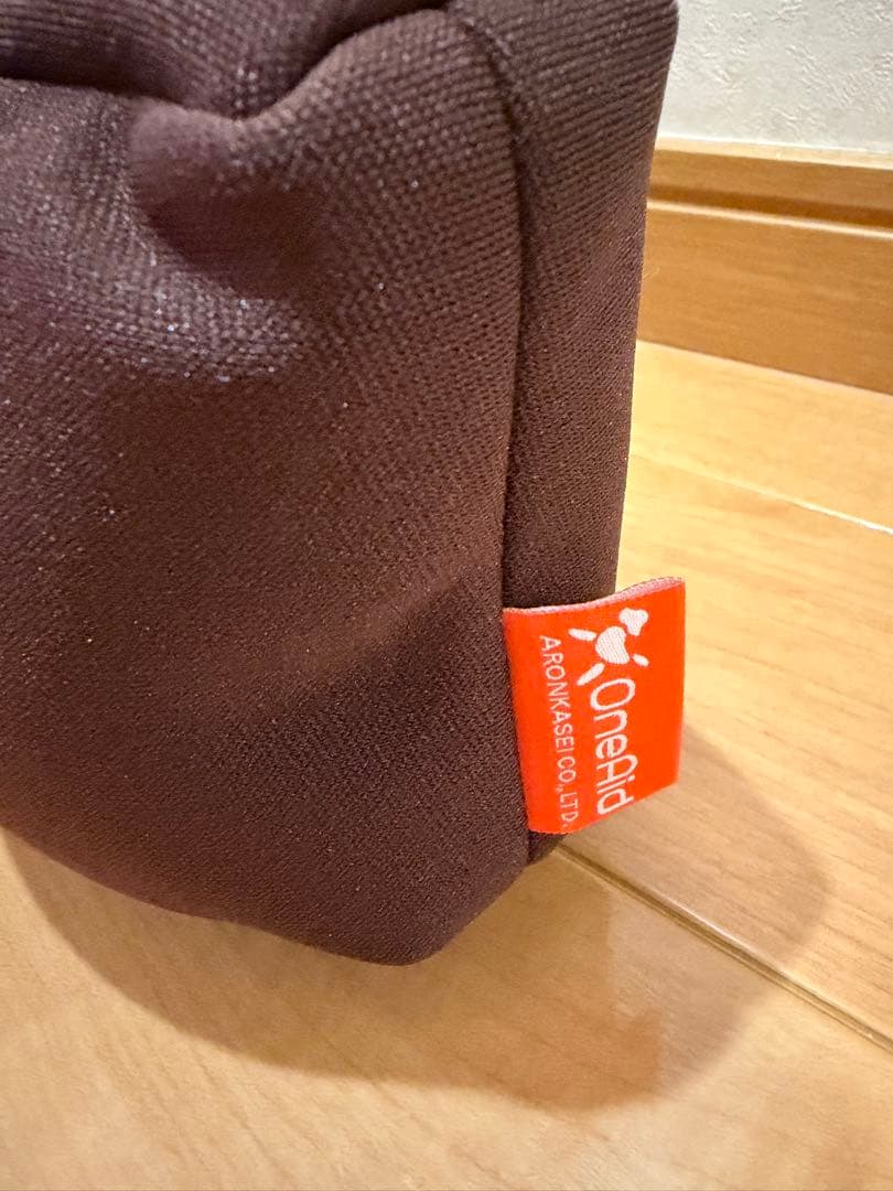 リラクッション　S ブラウン　専用カバー付き　OneAid