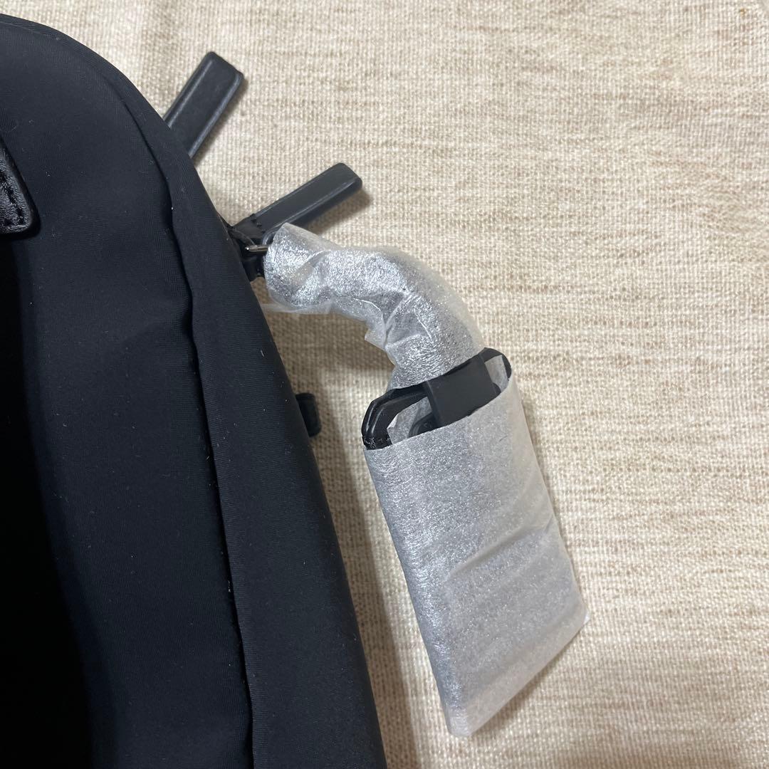 専用布製ケース付き　完全未使用　TUMI ブラック ビジネスバッグ(リュック式