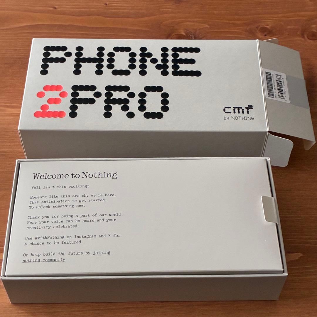 【極美品】CMF Phone 2 Pro 国内版 ホワイト 8GB/256GB