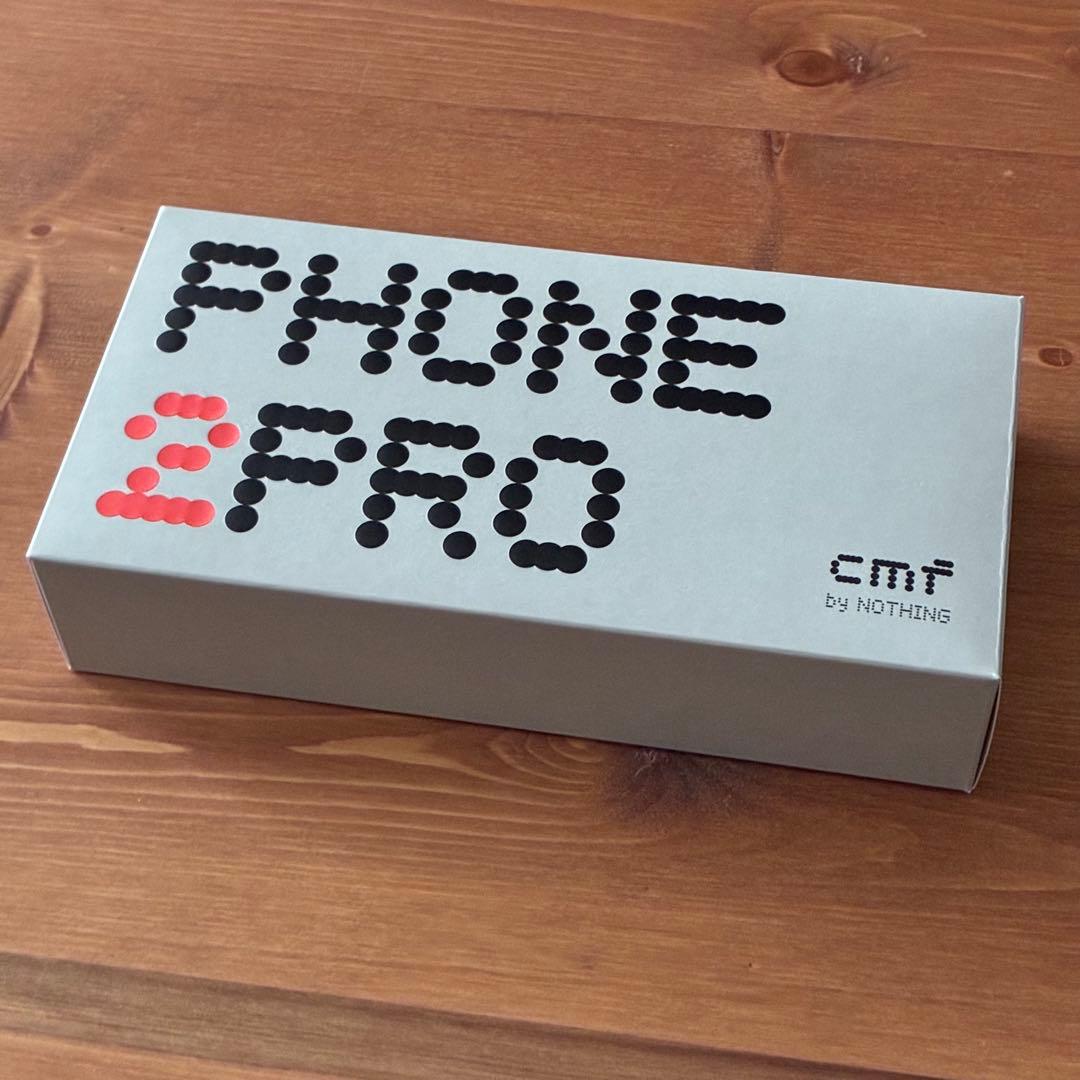 【極美品】CMF Phone 2 Pro 国内版 ホワイト 8GB/256GB