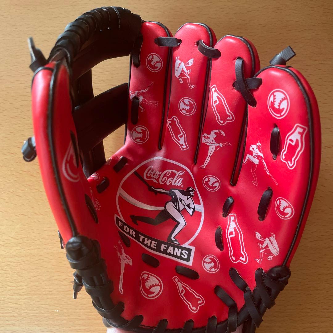 【稀少】コカコーラ　子供用野球グローブ（グラブ）